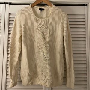 Talbots Cream Sweater S